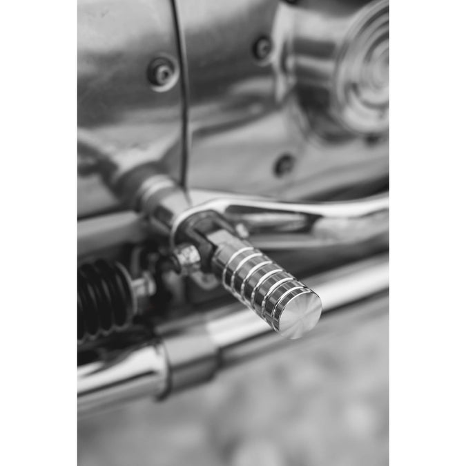 FTCL - SHoRTi Foot Pegs - 7075 Aluminum - Raw Machined Finish