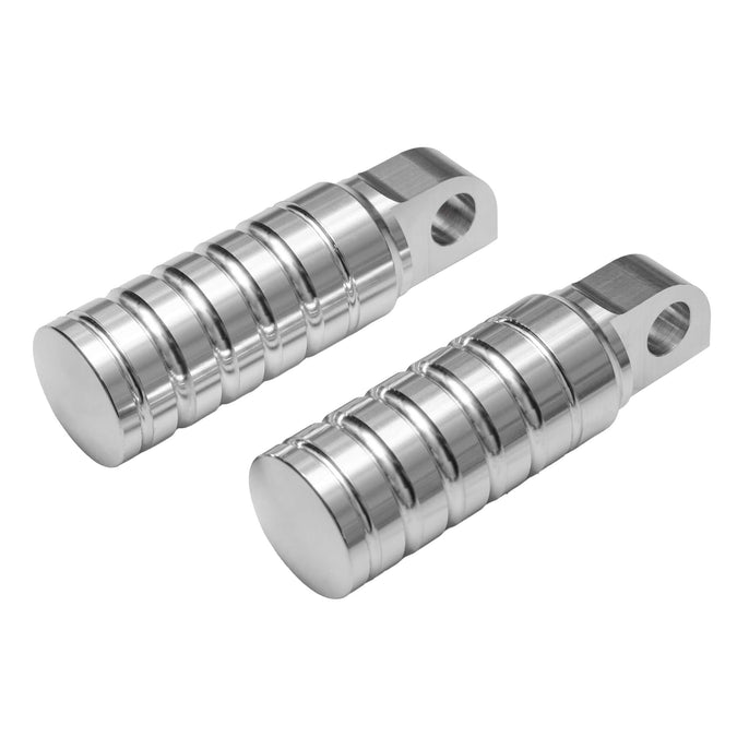 FTCL - SHoRTi Foot Pegs - 7075 Aluminum - Raw Machined Finish