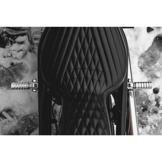 FTCL - SHoRTi Foot Pegs - 7075 Aluminum - Raw Machined Finish - Deluxe Weld-on Kit