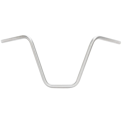 Narrow Bottom Ape Hanger Handlebars - 14 inch Rise - 1 inch  - Stainless Steel