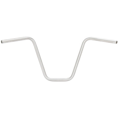 Narrow Bottom Ape Hanger Handlebars - 14 inch Rise - 1 inch  - Stainless Steel