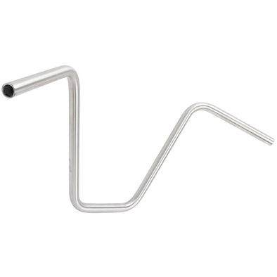 Narrow Bottom Ape Hanger Handlebars - 14 inch Rise - 1 inch  - Stainless Steel