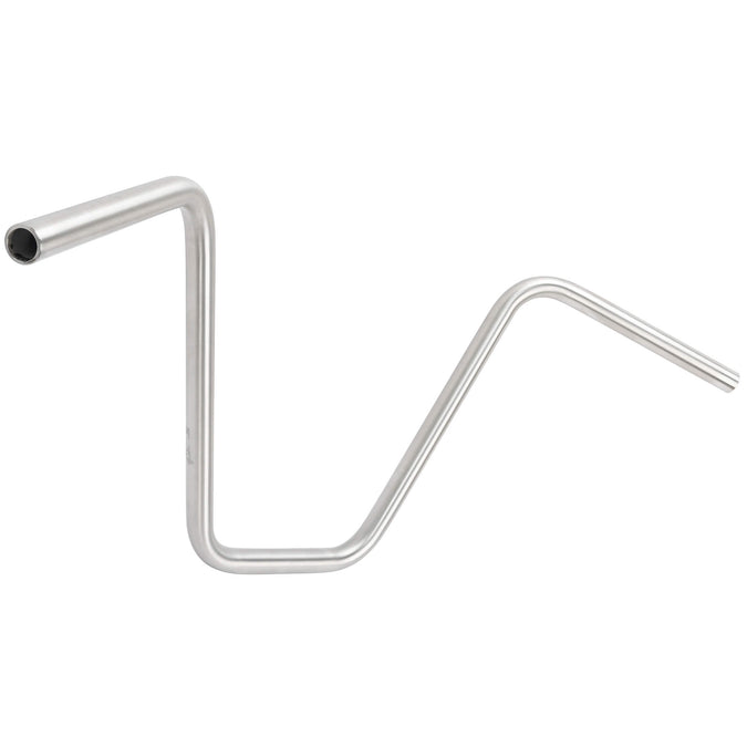Narrow Bottom Ape Hanger Handlebars - 14 inch Rise - 1 inch  - Stainless Steel