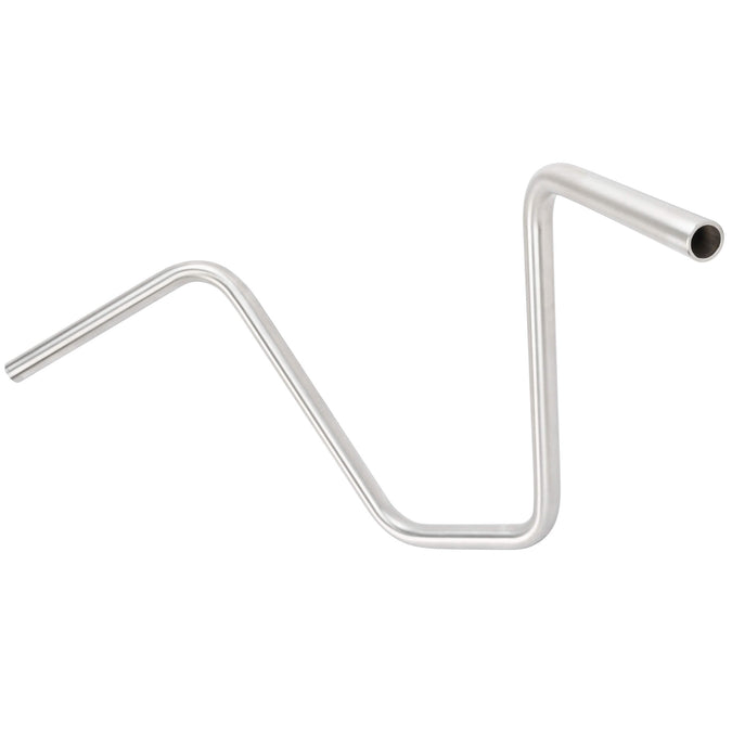 Narrow Bottom Ape Hanger Handlebars - 14 inch Rise - 1 inch  - Stainless Steel