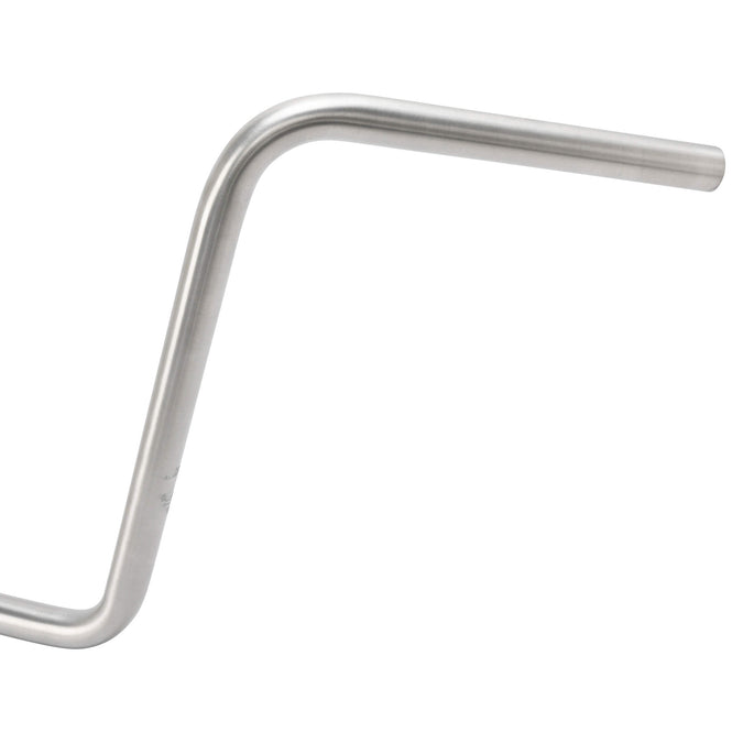 Narrow Bottom Ape Hanger Handlebars - 14 inch Rise - 1 inch  - Stainless Steel