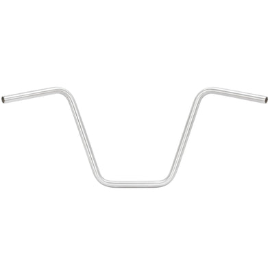Wide Bottom Springer Ape Hanger Handlebars - 14 inch Rise - 1 inch  - Stainless Steel