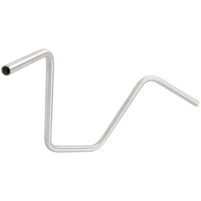 Wide Bottom Springer Ape Hanger Handlebars - 14 inch Rise - 1 inch  - Stainless Steel