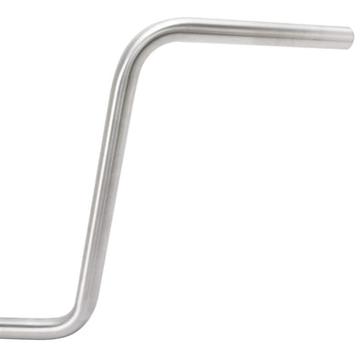 Wide Bottom Springer Ape Hanger Handlebars - 14 inch Rise - 1 inch  - Stainless Steel