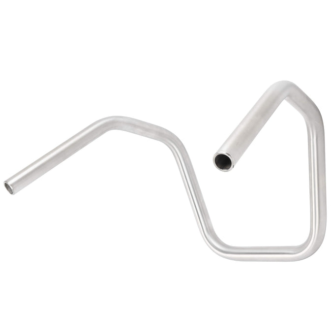 Narrow Bottom 6 Bend Handlebars - 8 inch Rise - 1 inch  - Stainless Steel