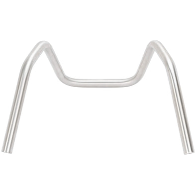 Narrow Bottom 6 Bend Handlebars - 8 inch Rise - 1 inch  - Stainless Steel