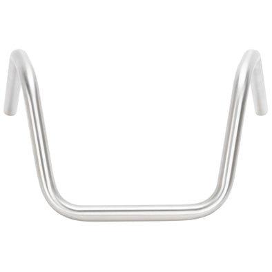 Wide Bottom Springer 6 Bend Handlebars - 8 inch Rise - 1 inch  - Stainless Steel