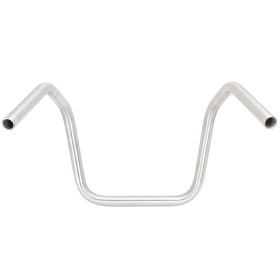 Wide Bottom Springer 6 Bend Handlebars - 8 inch Rise - 1 inch  - Stainless Steel