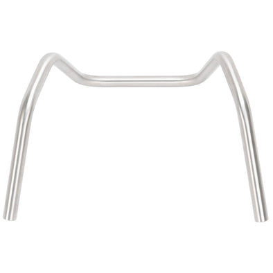 Wide Bottom Springer 6 Bend Handlebars - 8 inch Rise - 1 inch  - Stainless Steel