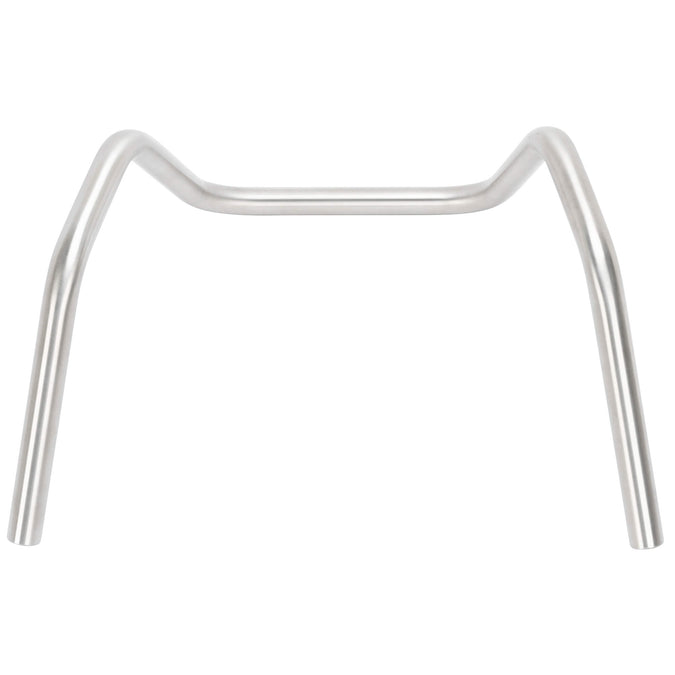 Wide Bottom Springer 6 Bend Handlebars - 8 inch Rise - 1 inch  - Stainless Steel