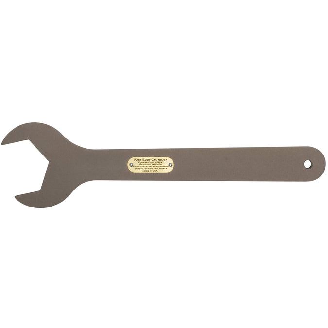 No. 67 Plumber Nut Intake Wrench for 1941-1954 Harley-Davidson FL Large Style Intakes