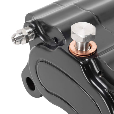 Four Piston Brake Caliper - Black Powdercoat