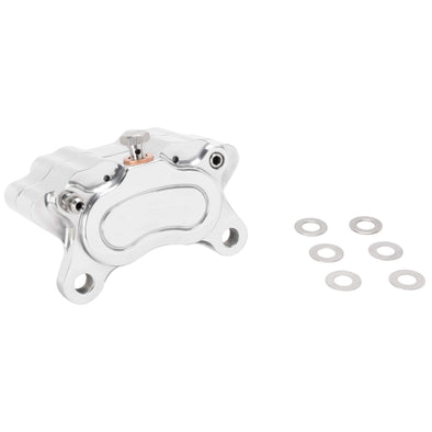 Four Piston Brake Caliper - Polished Aluminum