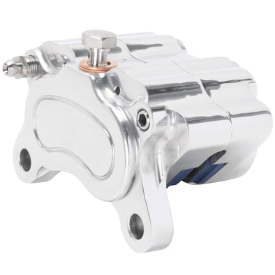 Four Piston Brake Caliper - Polished Aluminum