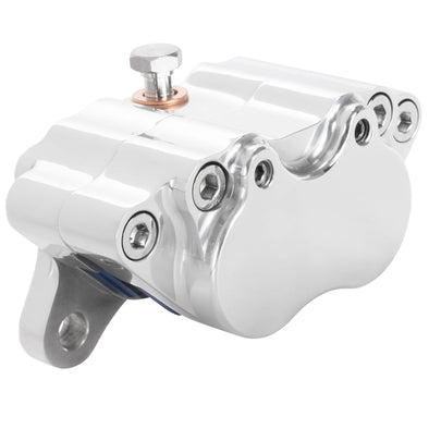 Four Piston Brake Caliper - Polished Aluminum