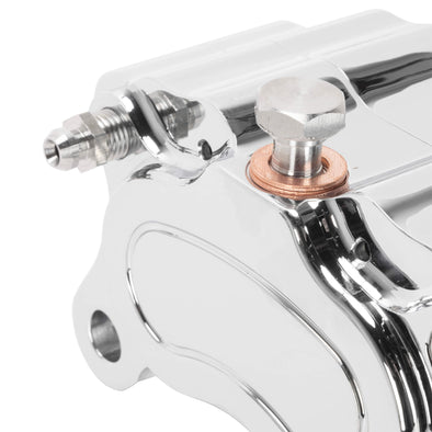 Four Piston Brake Caliper - Chrome