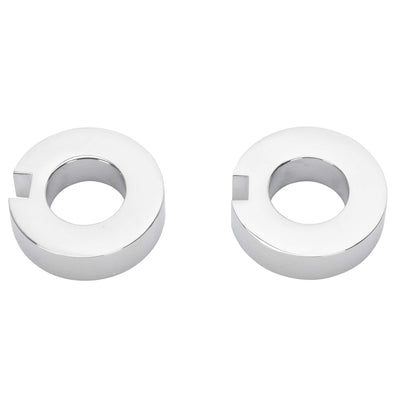 Chrome Axle Adjuster Spacers 2000-2007 Harley-Davidson FLST/FXST OEM# 47577-00