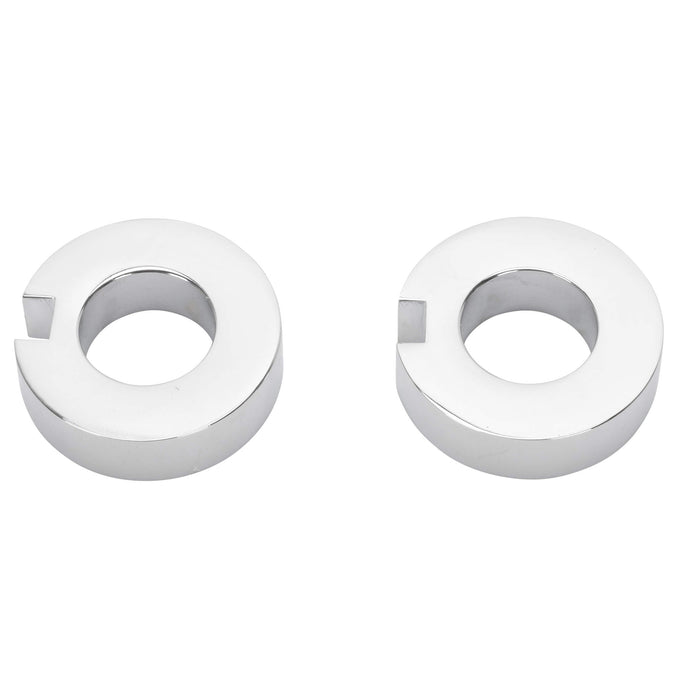 Chrome Axle Adjuster Spacers 2000-2007 Harley-Davidson FLST/FXST OEM# 47577-00