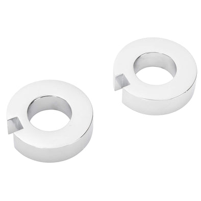 Chrome Axle Adjuster Spacers 2000-2007 Harley-Davidson FLST/FXST OEM# 47577-00