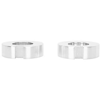 Chrome Axle Adjuster Spacers 2000-2007 Harley-Davidson FLST/FXST OEM# 47577-00