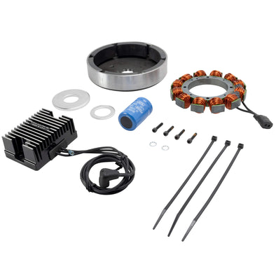 Alternator Kit CE-22ANBR for 1970-1998 Harley-Davidson Big Twins With No Battery