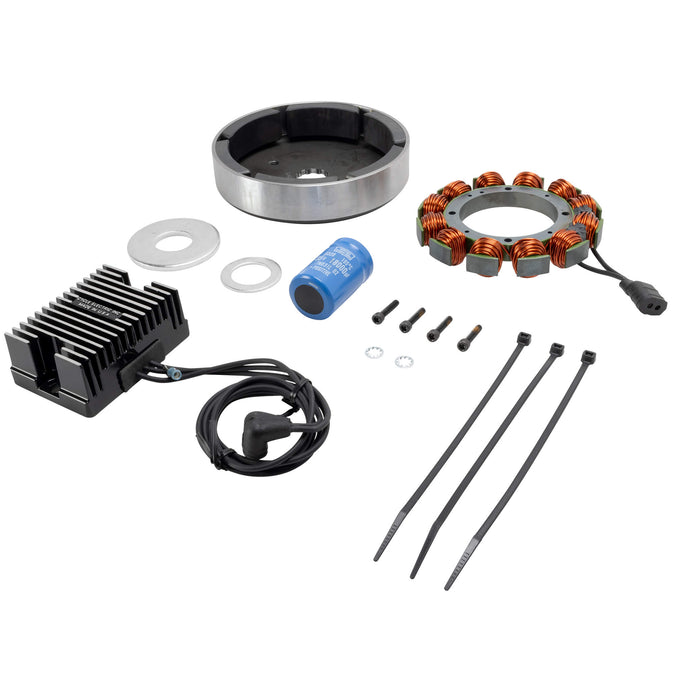 Alternator Kit CE-22ANBR for 1970-1998 Harley-Davidson Big Twins With No Battery