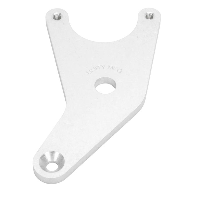 Rear Brake Caliper Bracket for Swingarm Harleys - 10" Rotor - 3/4" Axle - Raw
