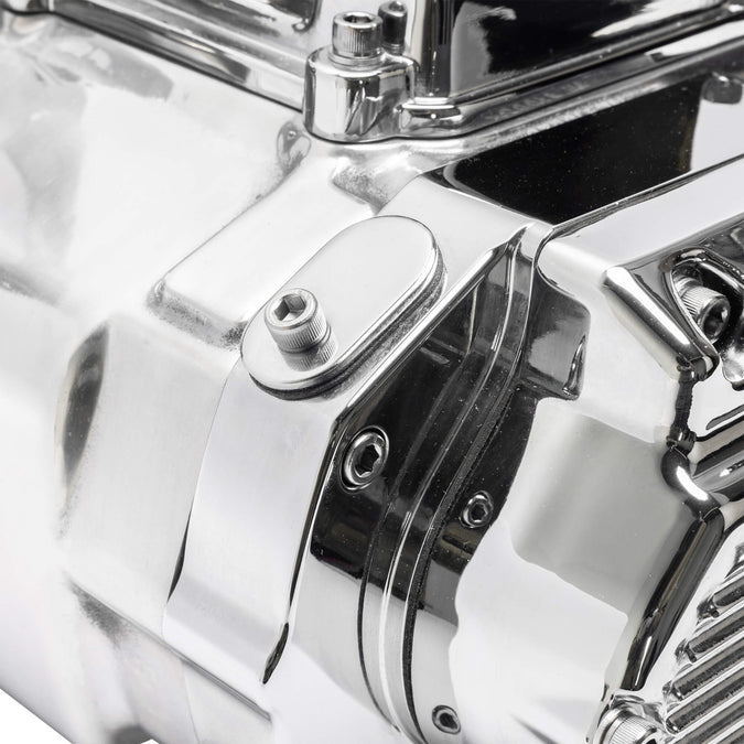 6 Speed Transmission - Polished Finish - 1990-1999 Harley-Davidson Softail