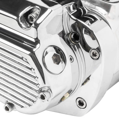 6 Speed Transmission - Polished Finish - 1990-1999 Harley-Davidson Softail