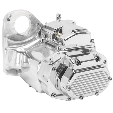 6 Speed Transmission - Polished Finish - 1990-1999 Harley-Davidson Softail