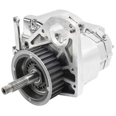 6 Speed Transmission - Polished Finish - 1990-1999 Harley-Davidson Softail