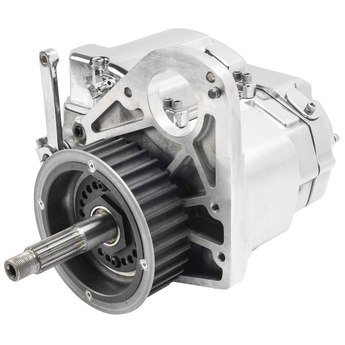 6 Speed Transmission - Polished Finish - 1990-1999 Harley-Davidson Softail