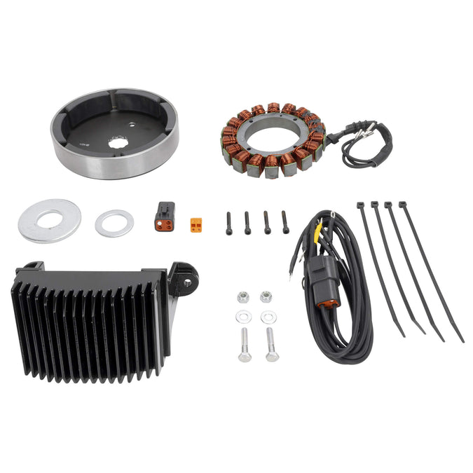 Alternator Kit CE-61AR for 1980-1988 Harley-Davidson FLH/FLT/FXR With 5 Speed Rubber Mount Motors