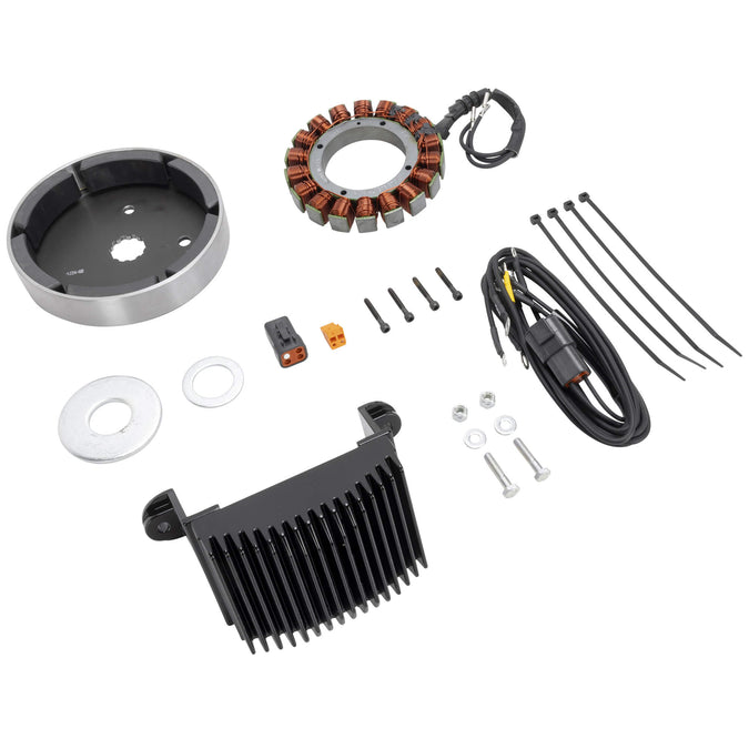 Alternator Kit CE-61AR for 1980-1988 Harley-Davidson FLH/FLT/FXR With 5 Speed Rubber Mount Motors
