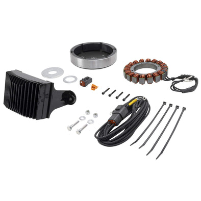 Alternator Kit CE-61AR for 1980-1988 Harley-Davidson FLH/FLT/FXR With 5 Speed Rubber Mount Motors