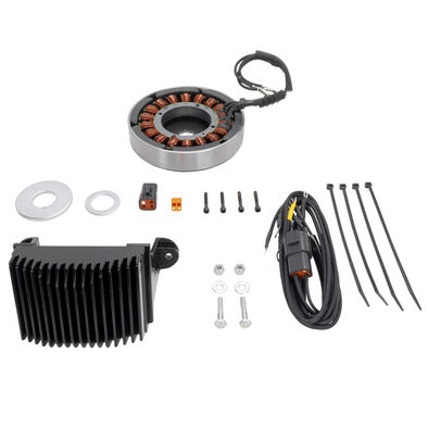 Alternator Kit CE-61AR for 1980-1988 Harley-Davidson FLH/FLT/FXR With 5 Speed Rubber Mount Motors