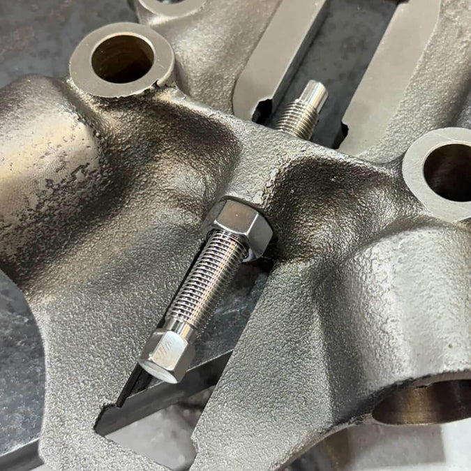 Stainless Steel Rear Chain Adjuster Screws 1936-1972 Harley-Davidson Knucklehead/Panhead/Shovelhead