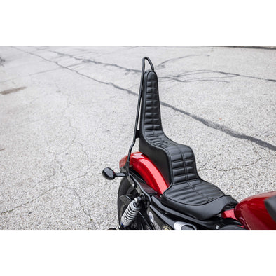 Tall Chopper Bolt On Sissy Bar With Cross Bracket - 2004 & Up Sportsters