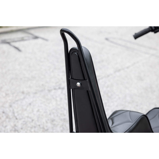 King And Queen Seat - Black Diamond - 2004-2021 (Excl. 2007-09) Harley-Davidson Sportsters