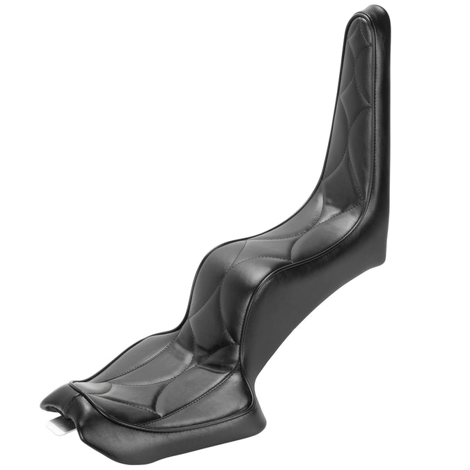 King And Queen Seat - Black Diamond - 2004-2021 (Excl. 2007-09) Harley-Davidson Sportsters