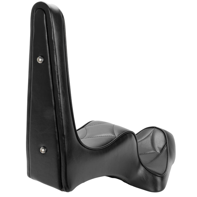 King And Queen Seat - Black Diamond - 2004-2021 (Excl. 2007-09) Harley-Davidson Sportsters
