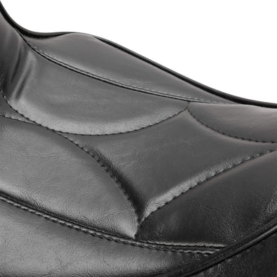 King And Queen Seat - Black Diamond - 2004-2021 (Excl. 2007-09) Harley-Davidson Sportsters