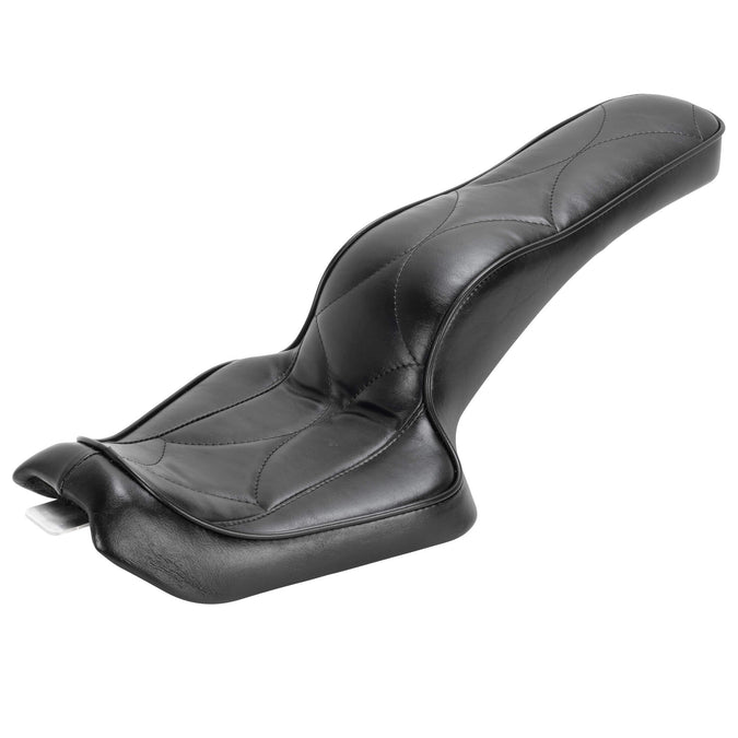Cobra Seat - Black Diamond - 2004-2021 (Excl. 2007-09) Harley-Davidson Sportsters