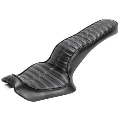 Cobra Seat - Black Pleated - 2004-2021 (Excl. 2007-09) Harley-Davidson Sportsters