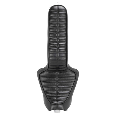 Cobra Seat - Black Pleated - 2004-2021 (Excl. 2007-09) Harley-Davidson Sportsters