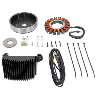 Alternator Kit CE-71AR 1980-1988 Harley-Davidson FLH/FLT/FXR With 5 Speed Rubber Mount Motors
